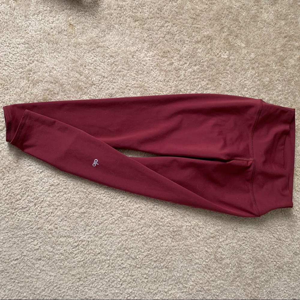 7/8 length leggings size small